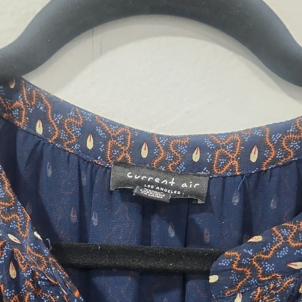 Current Air Black Dress with White and Pink Dots - Picture 4 of 4